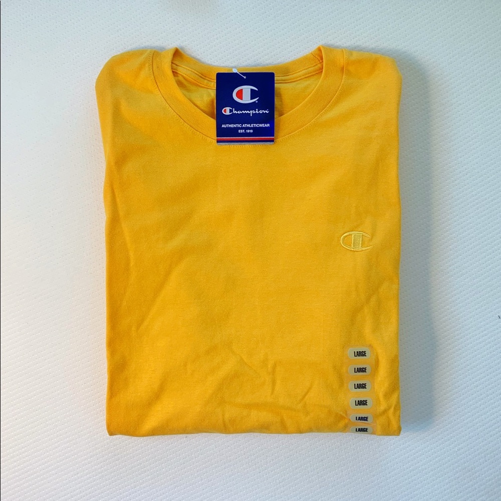 Mustard Champion T-shirt